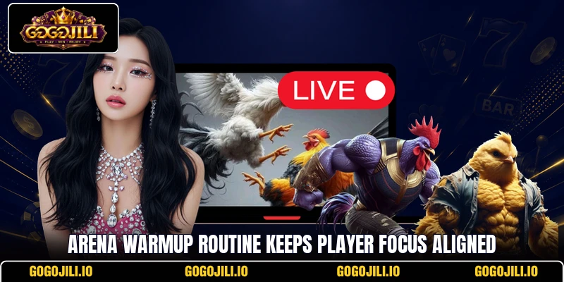 Arena Warmup Routine keeps player focus aligned