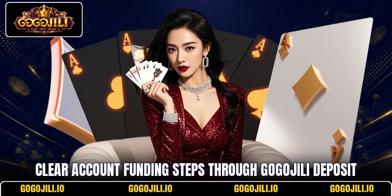 Clear account funding steps through GogoJili deposit