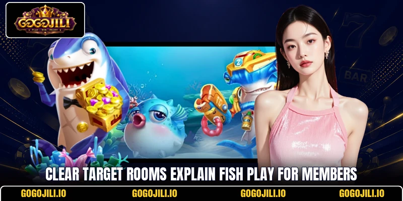 Clear target rooms explain Fish play for members