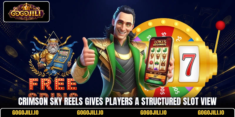 Crimson Sky Reels gives players a structured slot view