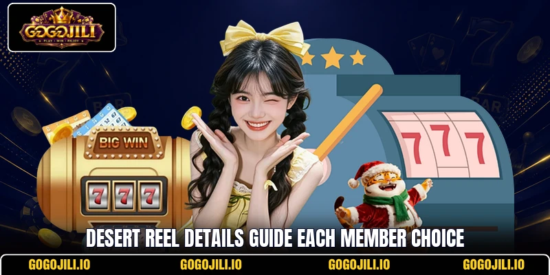 Desert reel details guide each member choice