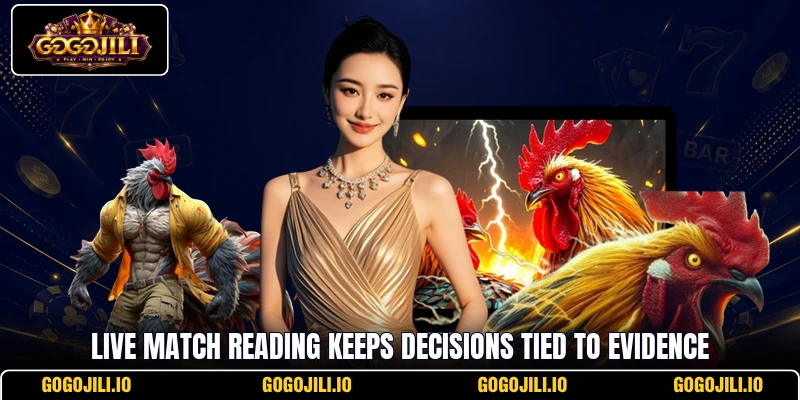Live match reading keeps decisions tied to evidence