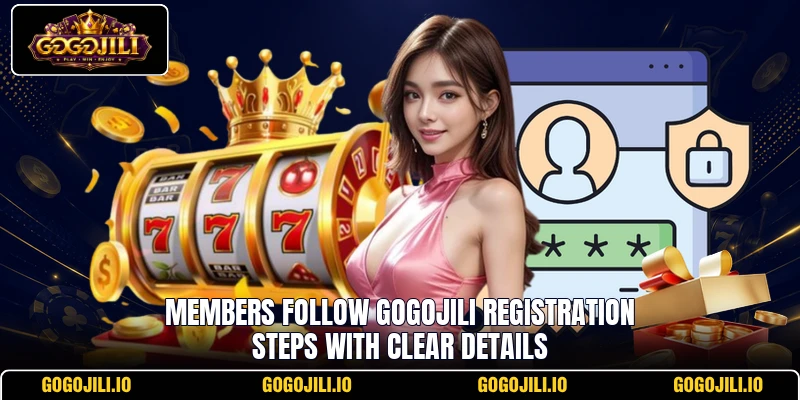 Members complete account steps with accurate personal details