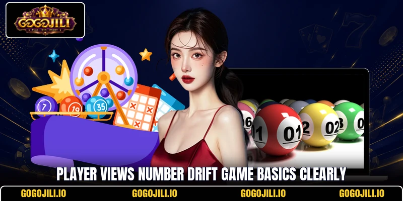 Player views Number Drift Game basics clearly