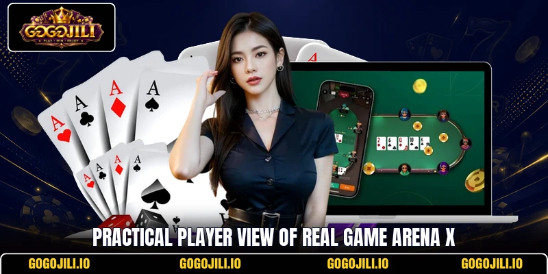 Practical player view of Real Game Arena X
