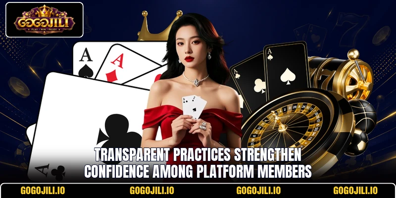 Transparent practices strengthen confidence among platform members
